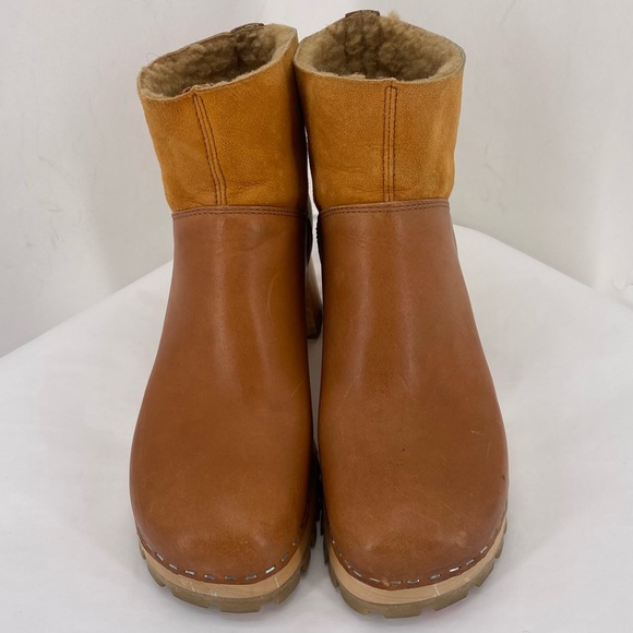 Swedish Hasbeens brown ankle boots - Picture 3 of 10